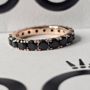Pandora Black Sparkling Row Eternity